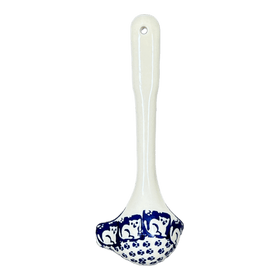 Polish Pottery Ladle, Gravy, 7.5" in "Kitty Cat Path" by Manufaktura | L015T-KOT6 Additional Image at PolishPotteryOutlet.com