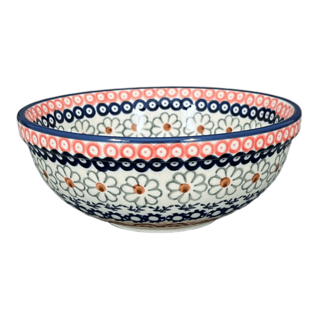 Bowl, Round, 6" in "Chocolate Swirl" by Manufaktura | M089U-EOS