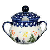 Bowl, Round, Sugar Bowl, 3.5" in "Festive Forest" by Manufaktura | C015U-INS6