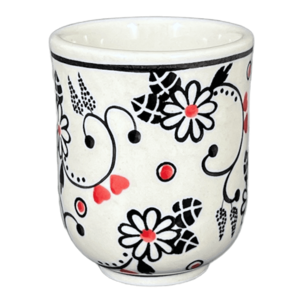 Drinkware, Wine Cup, 6 oz in "Night Garden" by Manufaktura | K111U-BL02