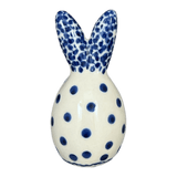 Bunny Salt Shaker, 3.5" in "Dotted Blues" by Galia | GSP11-PG5