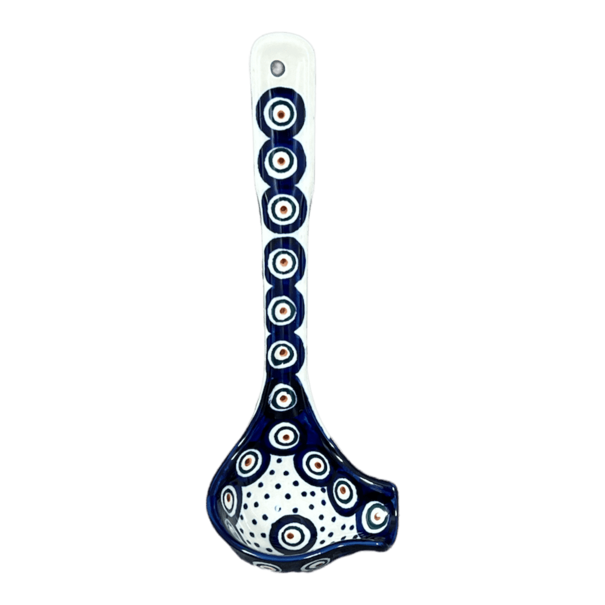 Ladle, Gravy, 7.5" in "Peacock Dot" by Manufaktura | L015U-54K