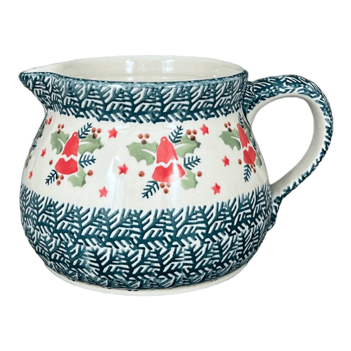 Pitcher, 1.5 Liter in "Evergreen Bells" by Manufaktura | D043U-PZDG