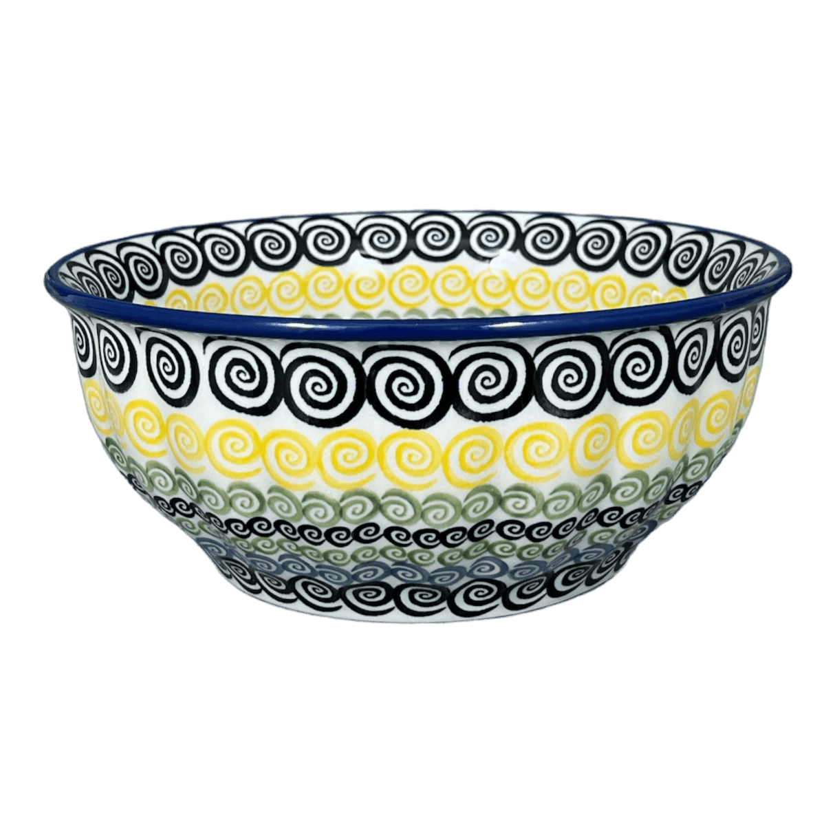 Bowl, Round, 9" Bowl in "Hypnotic Night" by Manufaktura | M086M-CZZC