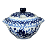 Bowl, Round, Sugar Bowl, 3" in "Duet in Blue" by Manufaktura | C003S-SB01