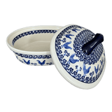 Baker, Covered, 12.5" x 10" Large in "Rooster Blues" by Zaklady | Y1158-D1149