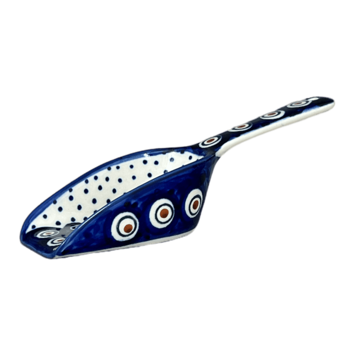 Scoop, 7" in "Peacock Dot" by Manufaktura | L004U-54K