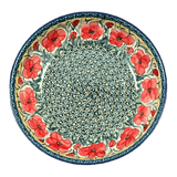 Bowl, Round, Shallow, Salad, 11.75" in "Poppies in Bloom" by Manufaktura | M173S-JZ34