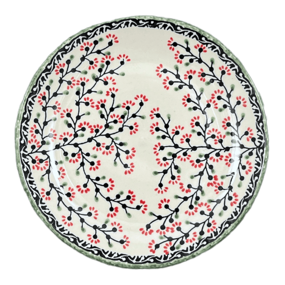 Plate, Round, Salad, 8.5" in "Cherry Blossoms" by Manufaktura | T134S-DPGJ