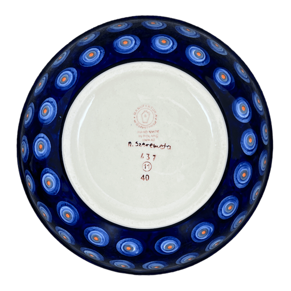 Bowl, Round, 8.5" in "Harvest Moon" by Manufaktura | M135S-ZP01