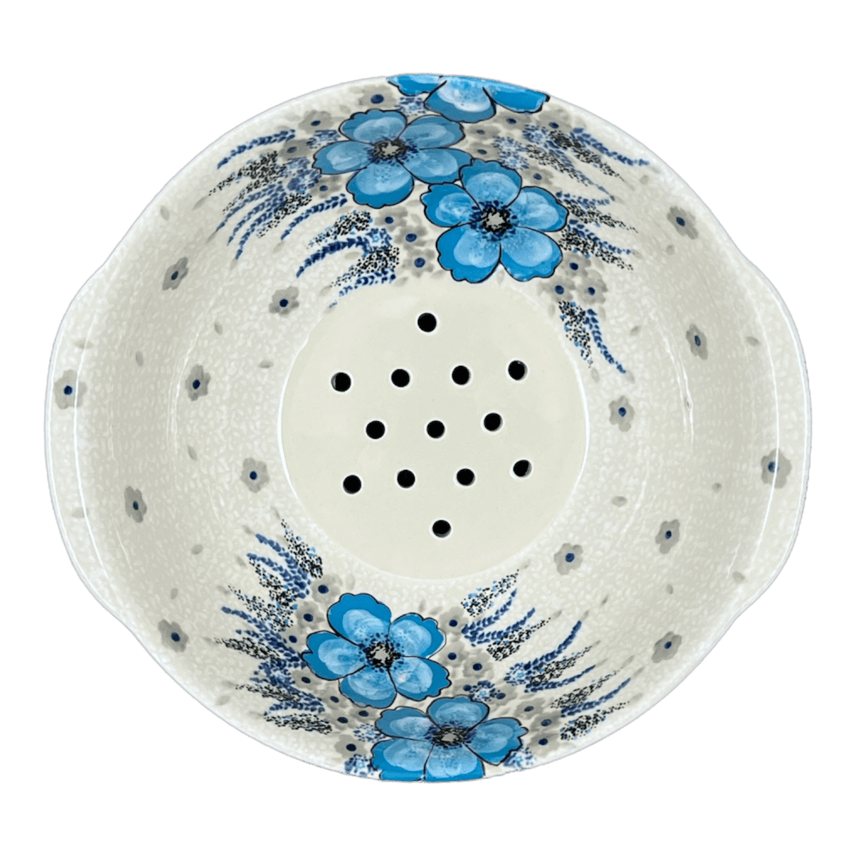 Colander, 10" in "Something Blue" by Zaklady | Y1183A-ART374