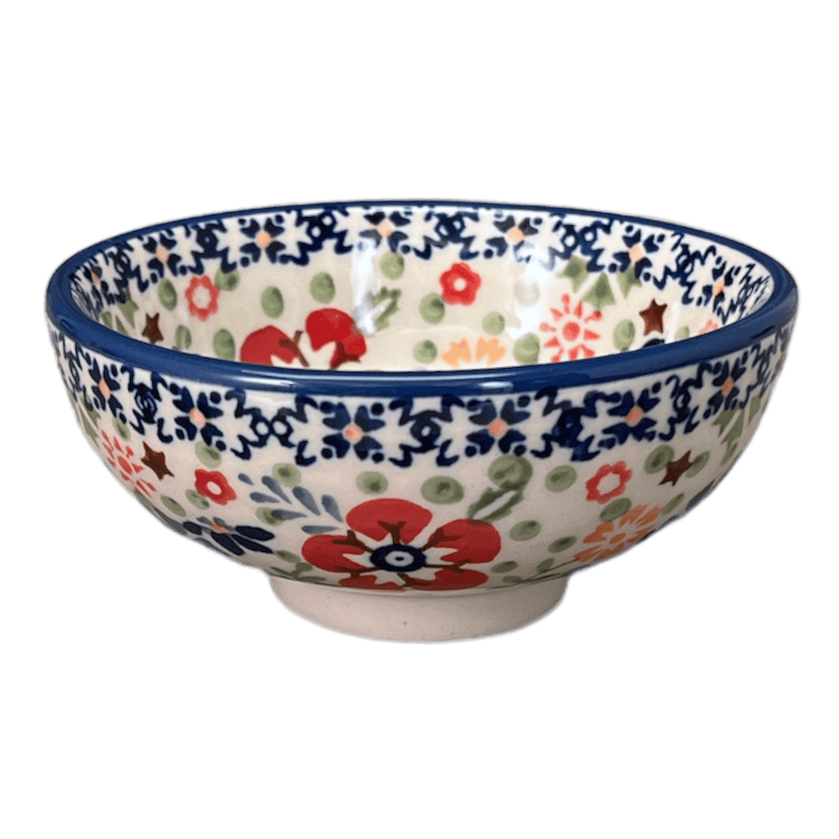 Bowl, Round, Dipping, 4.25" in "Full Bloom" by Manufaktura | M153S-EO34