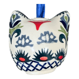 Ornament, Cat Head in "Scandinavian Scarlet" by Manufaktura | K142U-P295