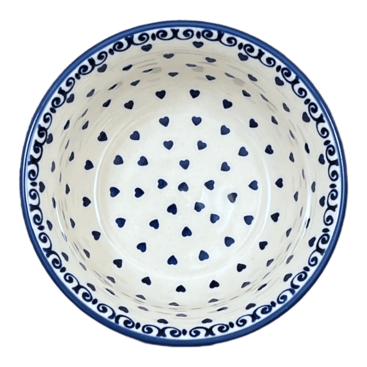 Bowl, Round, 5.5" in "Heartfelt Blue" by Manufaktura | M083T-PS02