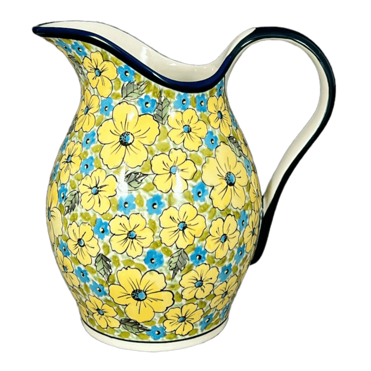 Pitcher, Fancy, 1.7 Liter in "Sunny Meadow" by Zaklady | Y1160-ART332