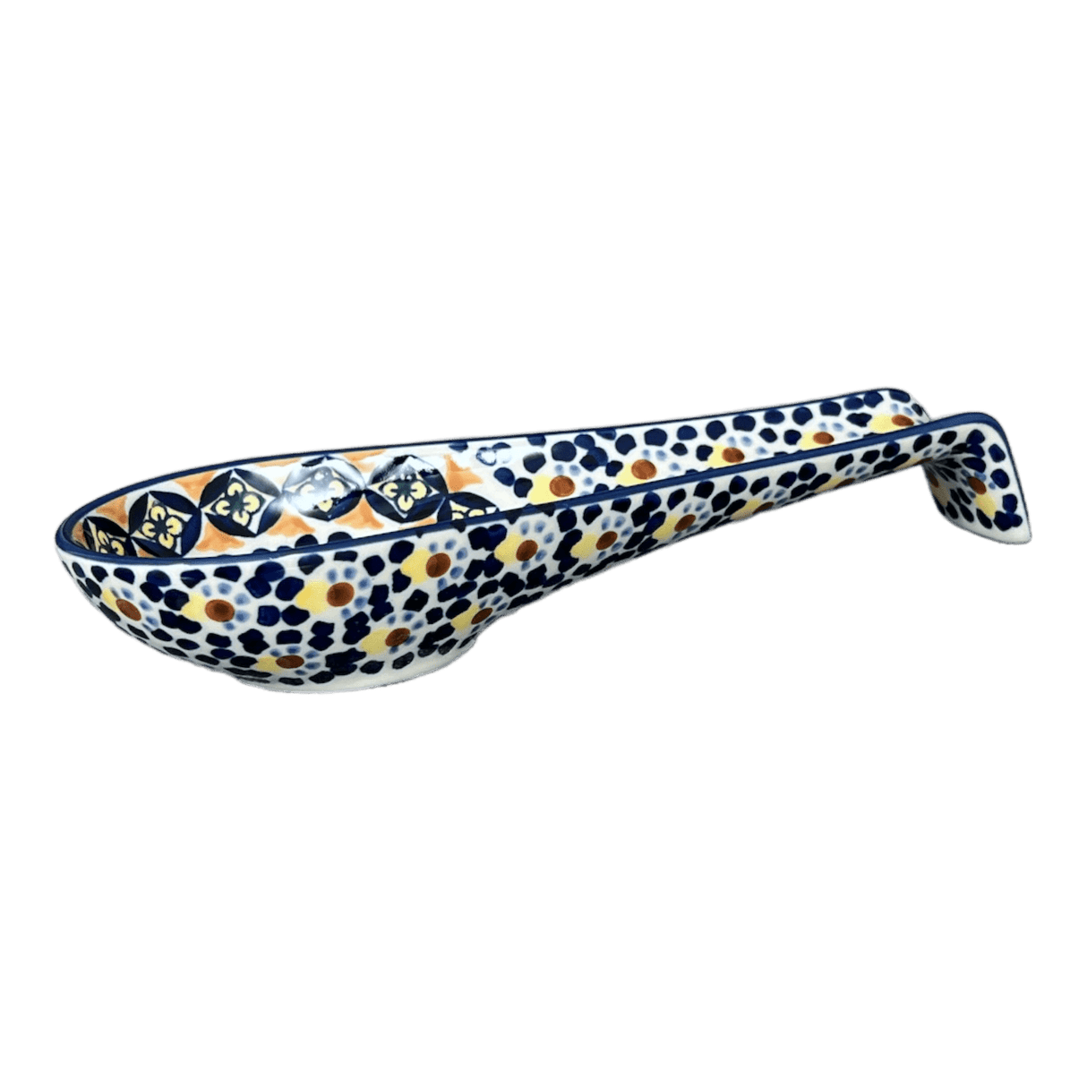 Spoon Rest, Large, 9.25" in "Kaleidoscope" by Manufaktura | P007U-ASR