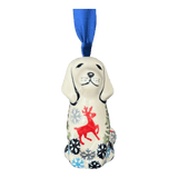 Ornament, Dog, 3" in "Reindeer Games" by Manufaktura | K164T-BL07