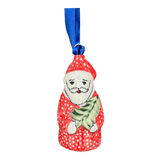 Ornament, Santa with Tree, 3" in "Red Sky at Night" by Manufaktura | K016T-WCZE