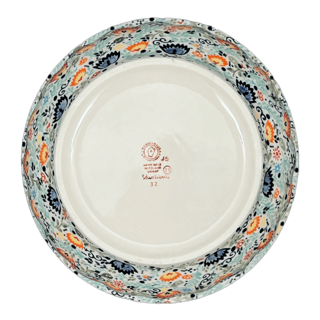 Bowl, Round, 11" in "Fantasia" by Manufaktura | M087S-GP25