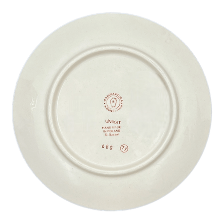 Plate, Round, Dessert, 7.25" in "Fanfare" by Manufaktura | T131U-EO28