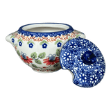 Bowl, Round, Sugar Bowl, 3" in "Mediterranean Blossoms" by Manufaktura | C003S-P274