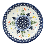 Plate, Round, Dessert, 6.5" in "Festive Forest" by Manufaktura | T130U-INS6
