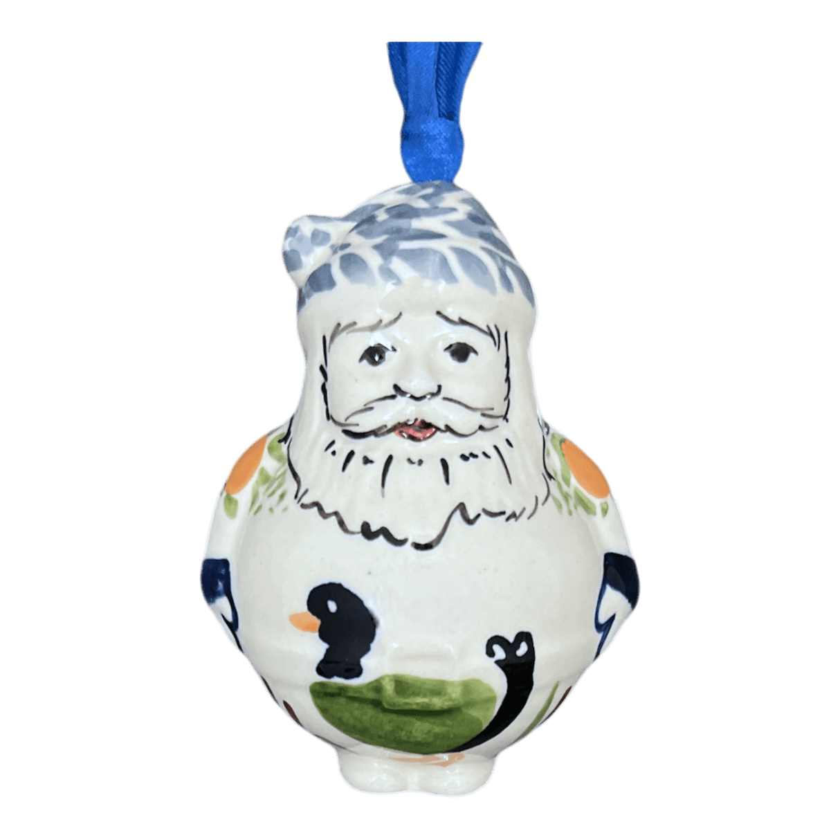 Ornament, Santa, 2.5" in "Ducks in a Row" by Manufaktura | K144U-P323