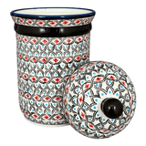 Canister, 1 Liter in "Beaded Turquoise" by Zaklady | Y1243-DU203