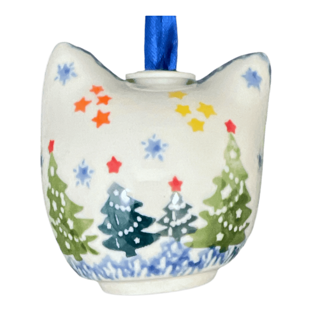 Ornament, Cat Head in "Festive Forest" by Manufaktura | K142U-INS6