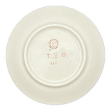 Plate, Round, Dessert, 6.5" in "Floral Chain" by Manufaktura | T130T-EO37