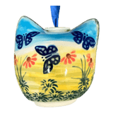 Ornament, Cat Head in "Butterflies in Flight" by Manufaktura | K142S-WKM