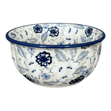 Bowl, Round, 5.5" in "Blue Polish Garden" by Manufaktura | M083S-JZ46