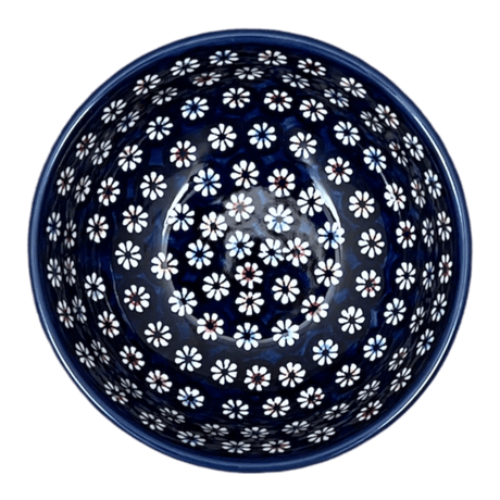 Bowl, Round, 6" in "Blue Floral Medley" by Manufaktura | M089S-MC23