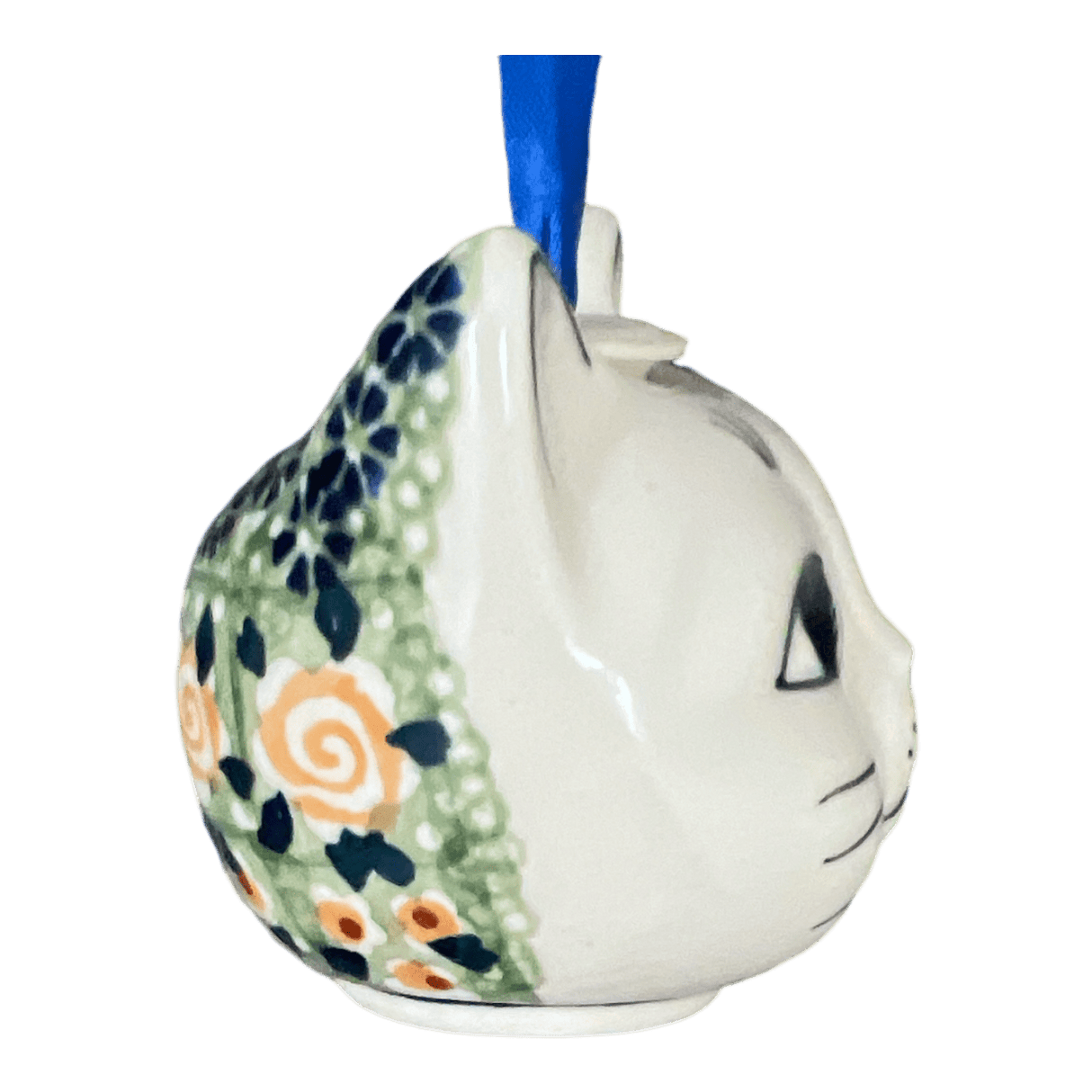 Ornament, Cat Head in "Perennial Garden" by Manufaktura | K142S-LM