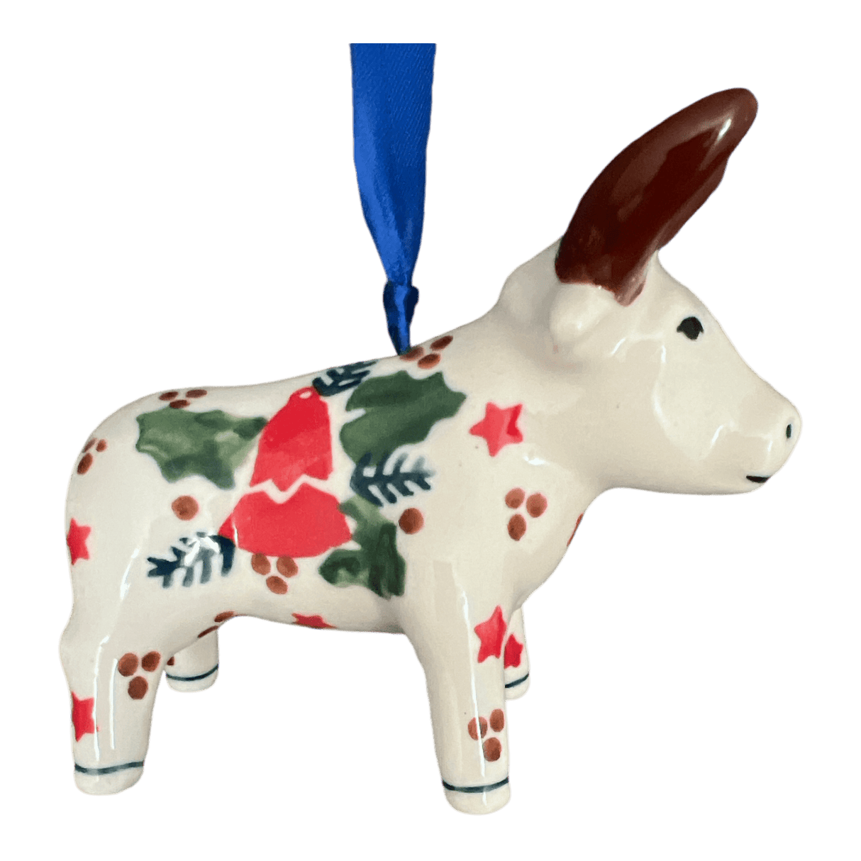 Ornament, Bull in "Evergreen Bells" by Manufaktura | K167U-PZDG