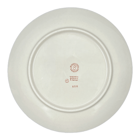 Plate, Round, Dinner, 10" in "Butterfly Blossoms" by Manufaktura | T132T-MM02