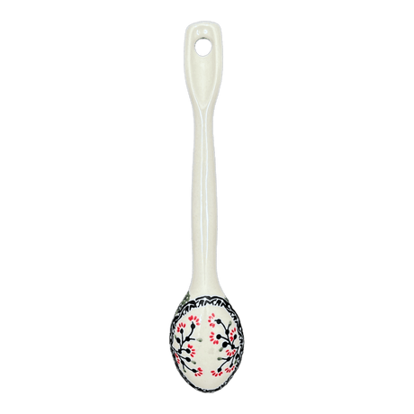 Spoon, Stirring Spoon, 12" in "Cherry Blossoms" by Manufaktura | L008S-DPGJ