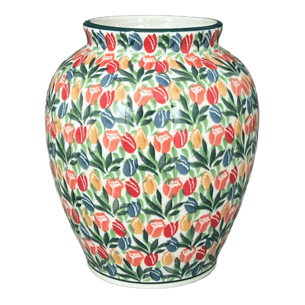 Vase, Tall, 6.5" in "Tulip Burst" by Ceramika Artystyczna | A345-U4226