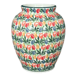 Vase, Tall, 6.5" in "Tulip Burst" by Ceramika Artystyczna | A345-U4226