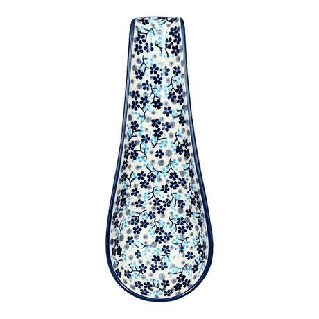 Spoon Rest, Large, 9.25" in "Scattered Blues" by Manufaktura | P007S-AS45