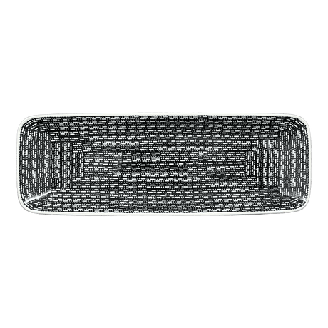 Platter, Rectangular, Long, 19.5" x 6.75" in "Metro" by Manufaktura | P204T-WCZM
