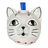 Ornament, Cat Head in "Evergreen Bells" by Manufaktura | K142U-PZDG