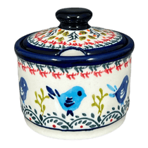 Zaklady 4" Sugar Bowl (Circling Bluebirds) | Y698-ART214