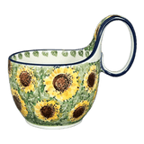 Bowl, Round, Loop Handle, 16 oz in "Sunflower Field" by Ceramika Artystyczna | A845-U4737