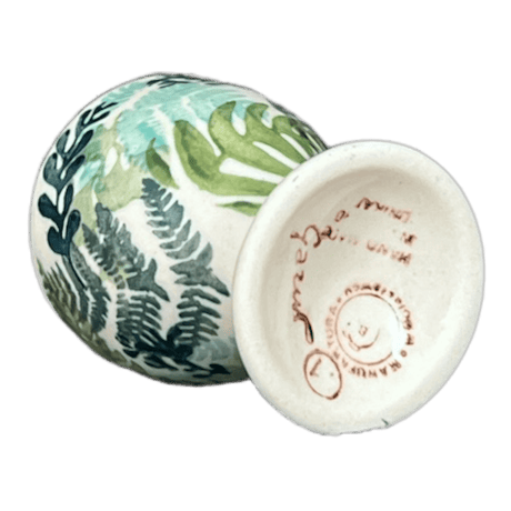 Egg Cup, 2.5" in "Scattered Ferns" by Manufaktura | J050S-GZ39