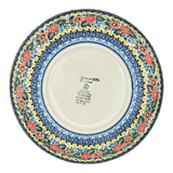 Bowl, Round, Serving, 10.5" in "Hummingbird Bouquet" by Ceramika Artystyczna | AC36-U3357