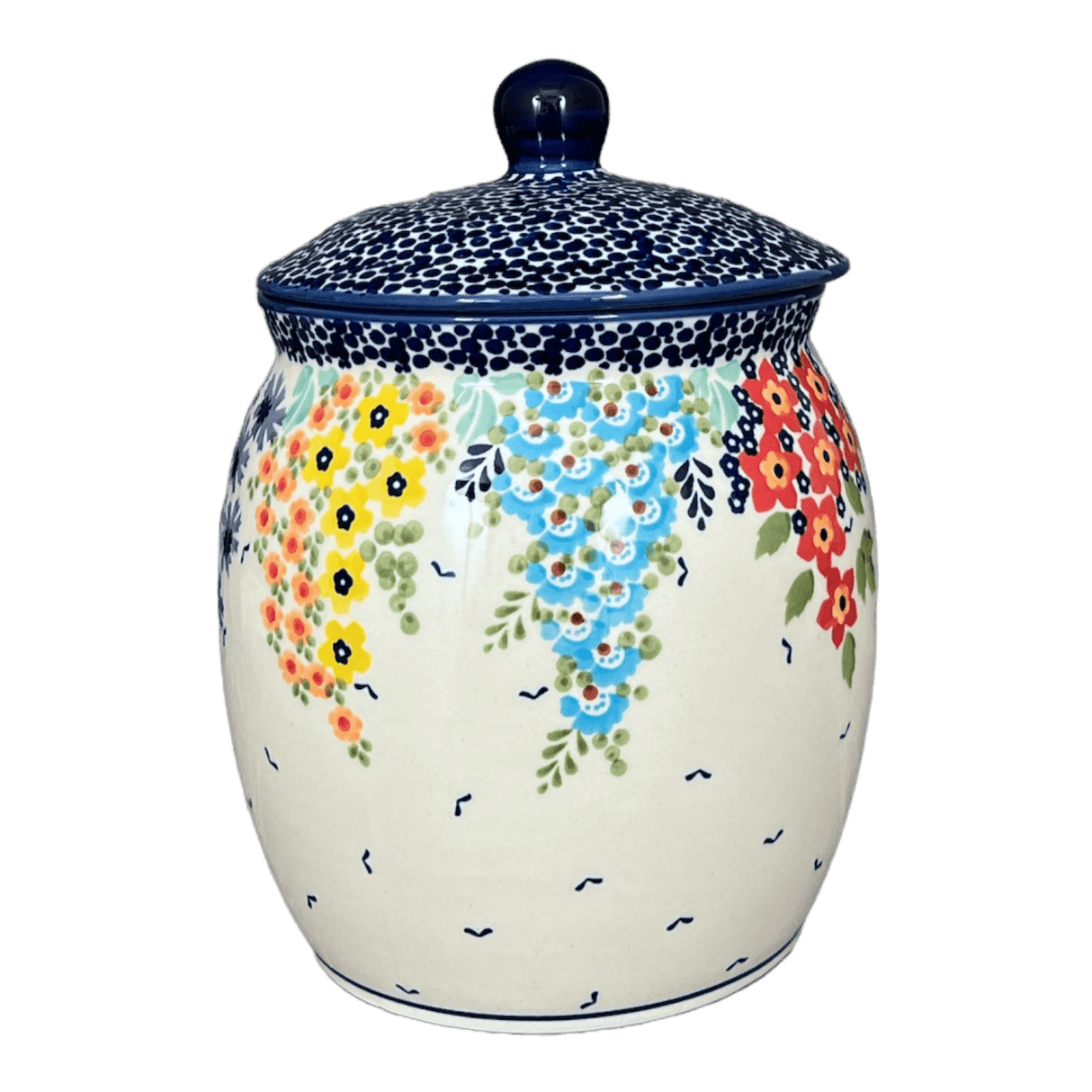 Canister, 3 Liter in "Brilliant Garden" by Manufaktura | P083S-DPLW