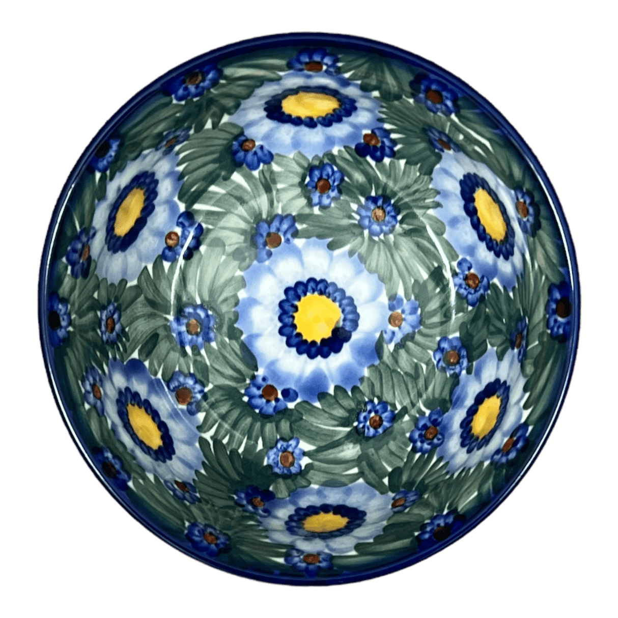 Bowl, Round, 7", WR (WR12C) in "Impressionist's Dream" by W.R. Ceramika | WR12C-AB3