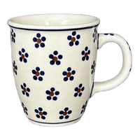 A picture of a Polish Pottery Mug, Mars Mug, 10oz Small in "Petite Floral" by Manufaktura | K081T-64 as shown at PolishPotteryOutlet.com/products/mars-mug-petite-floral-k081t-64