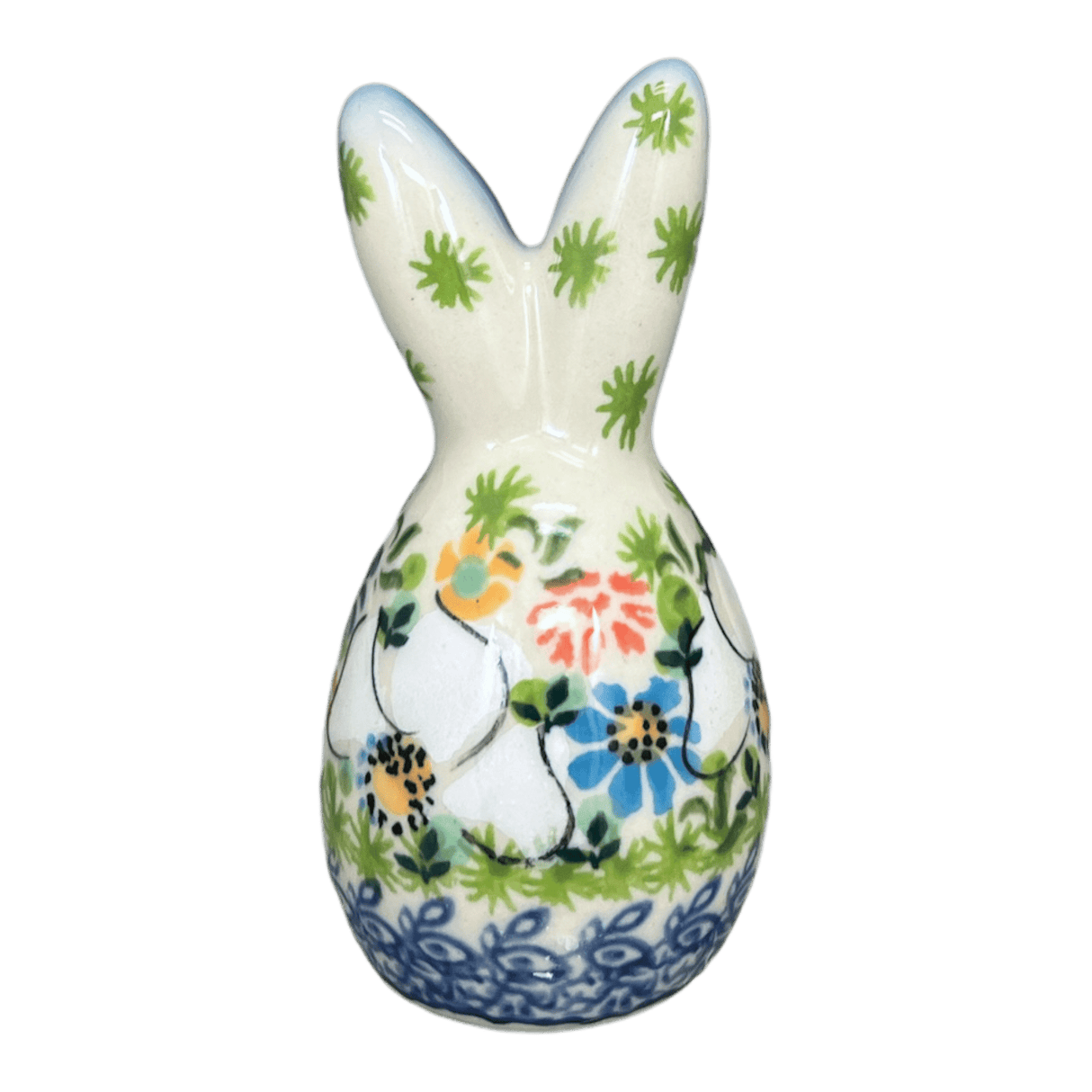 Figurine, Bunny, 3.75" in "Daisy Garden" by Galia | GJ15-ABP4